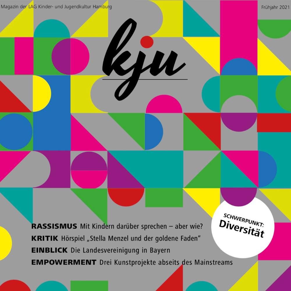 Titel des kju-Magazins zum Schwerpunkt Diversität