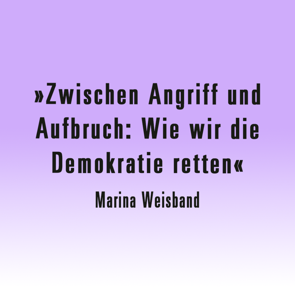Keynote von Marina Weisband