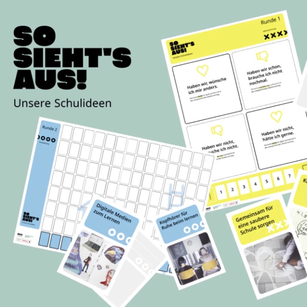 Mockup des Spiels
